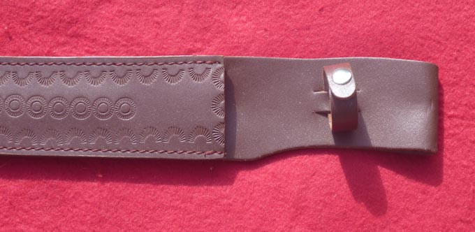  Leather Sheath Champagne saber 