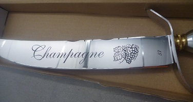  numbered Champagne Sword 