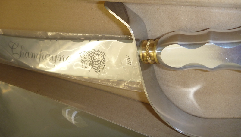   Champagne saber opening 